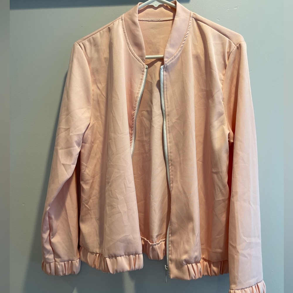 Pink bomber jacket - Picture 2 of 4